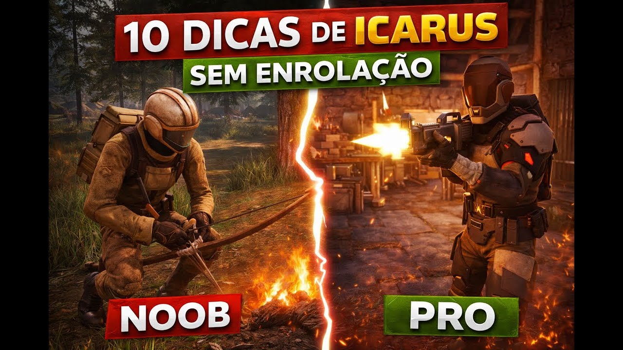 Guia Icarus: 10 Dicas para Sobreviver, Farmar e Evoluir em 2026!
