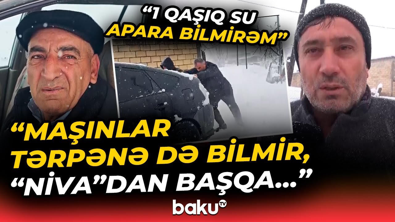 Qar bu rayonda aləmi bir-birinə vurdu, ağır fəsadlar yarandı | 
