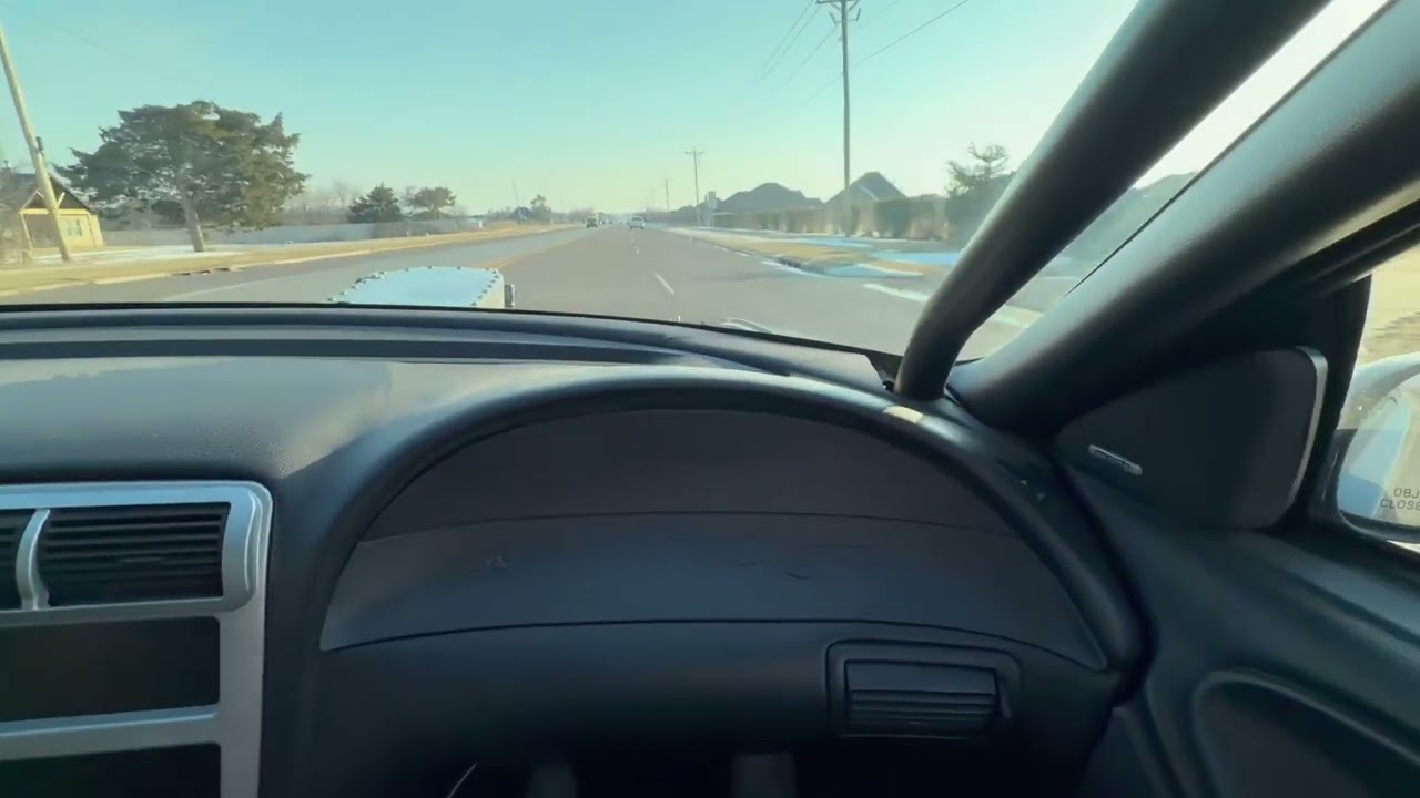 Первый тест-драйв Mustang.