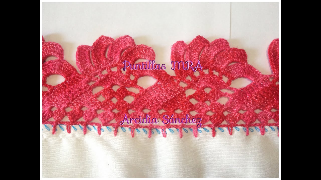 Puntilla para servilleta MRA Arcidia Sanchez 2
