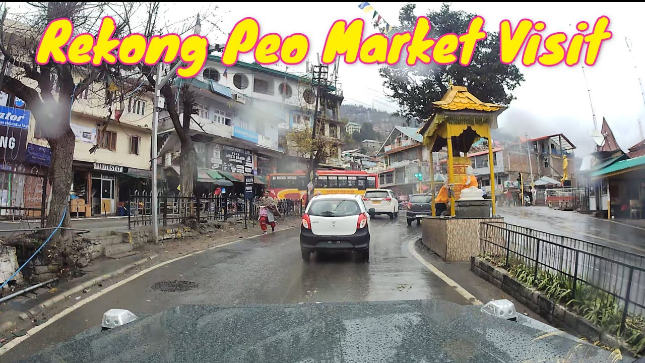 Short Visit to Rekong Peo Market | Woolen | Dry Fruit | Winter Spiti 2023 by Force Gurkha BS-VI