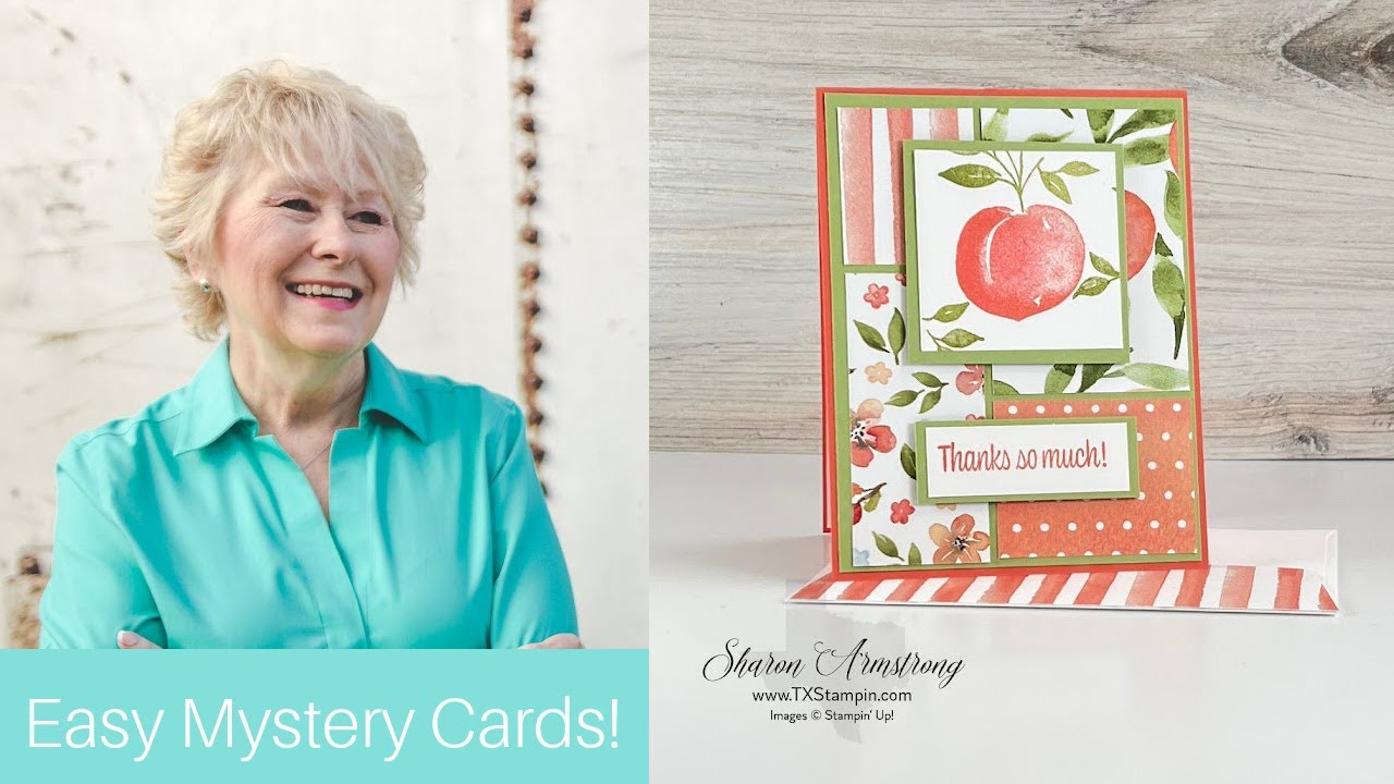 🔴 Make A Thank You Card: The Remarkably Easy Steps To Pretty Cards! | Mystery Stamping