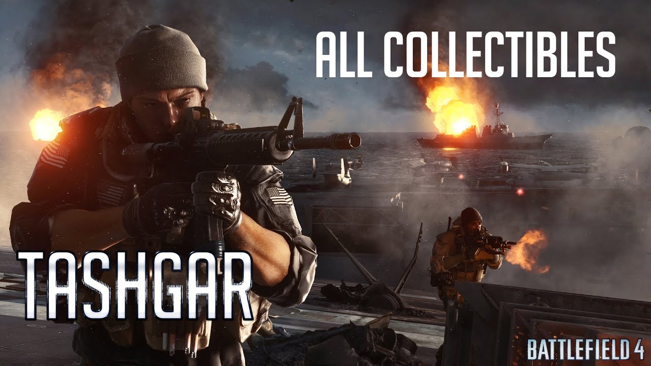 Battlefield 4 - Tous les &eacute;l&eacute;ments Tashgar - All Collectibles Tashgar (All Dogtags & Weapons)