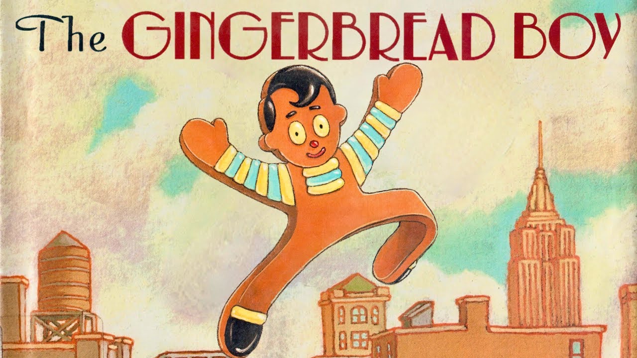 😜 The Gingerbread Boy—Kids Book Read Aloud Short Funny Story