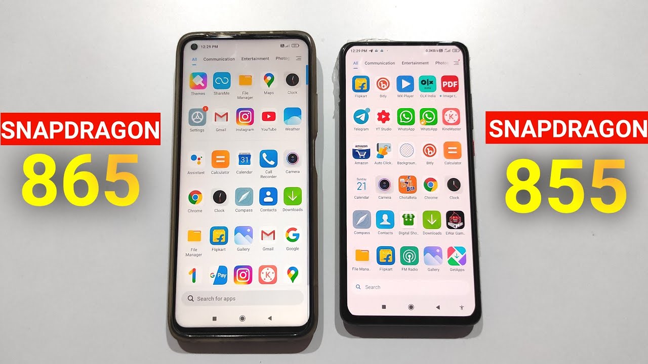Snapdragon 865 VS Snapdragon 855 Speed Test | Redmi K20 Pro Vs Mi 10T Speed Test