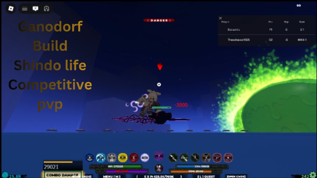 Ganondorf Build_Shindo life Competitive PVP