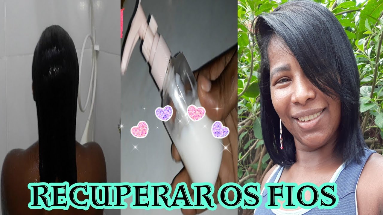 RECEITA CASEIRA RECUPERAR OS FIOS ENGROSSAR CABELOS RALOS