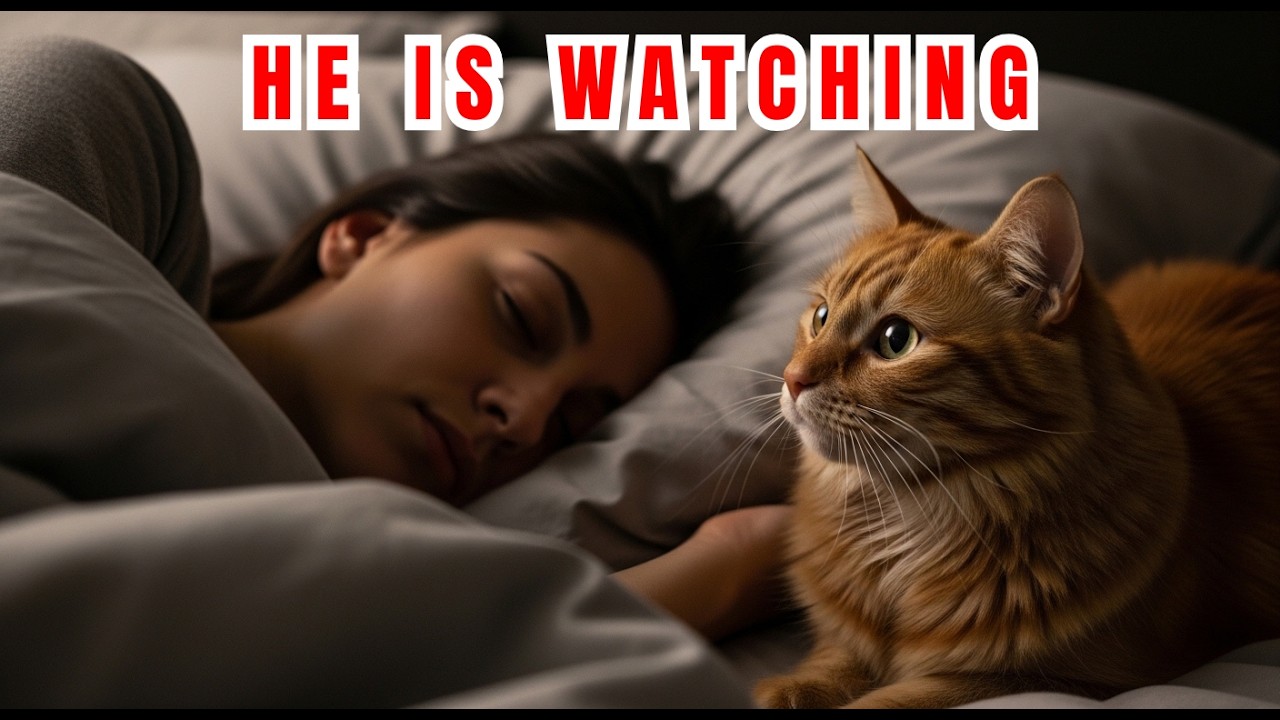 Why Your Cat Watches You Sleep