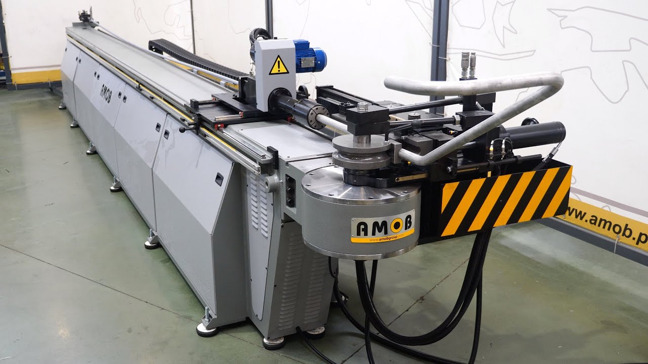 AMOB MDH 60 2 axis NC pipe and tube bending machine with TubeWorks Advanced Tube Processing Software