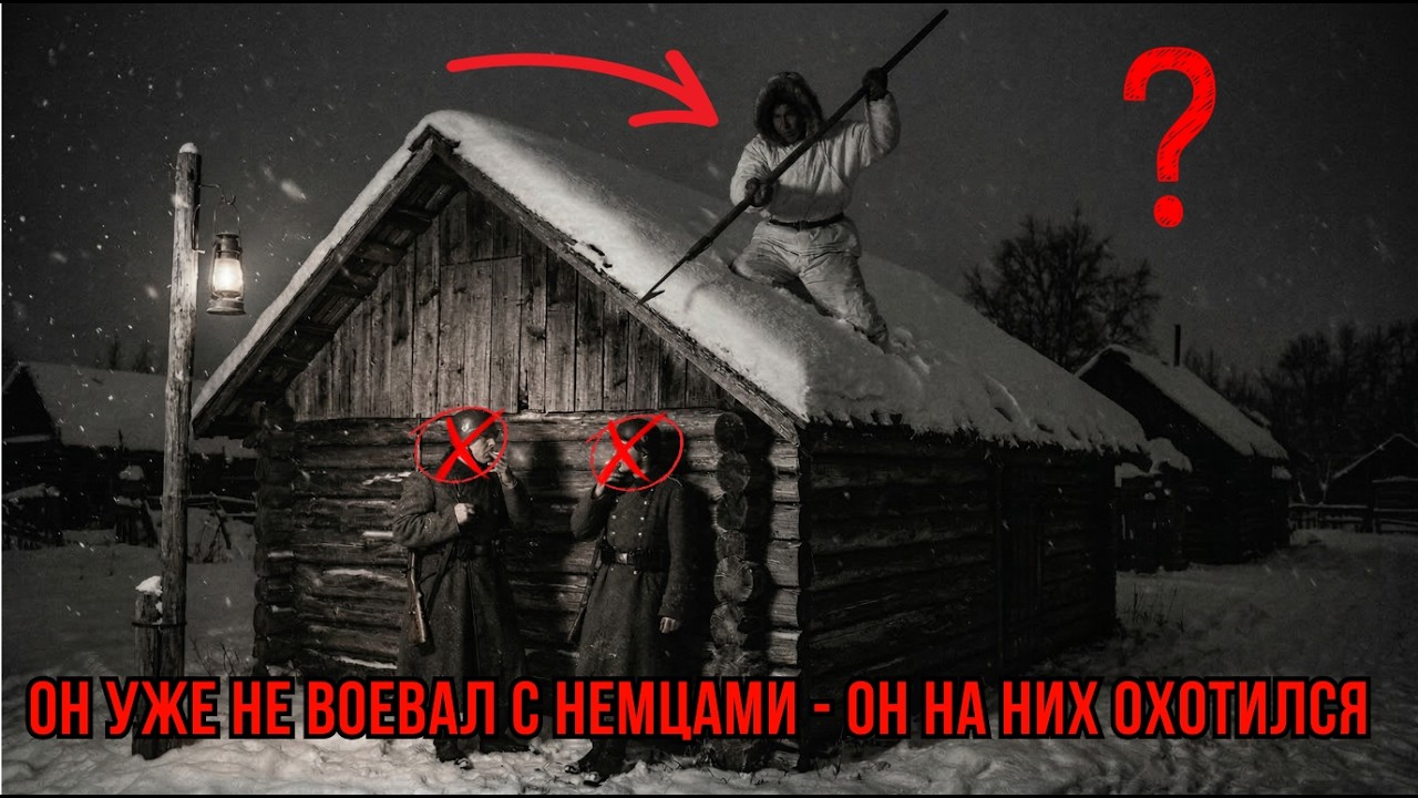 ВЕРМАХТ ЗАПРЕТИЛ ВЫХОДИТЬ НОЧЬЮ МЕНЬШЕ ТРЁХ: Он охотился на них с гарпуном — и тела не находили