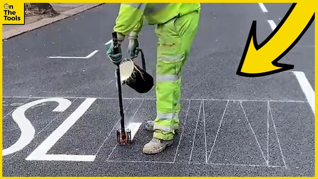 Satisfying Road Painting