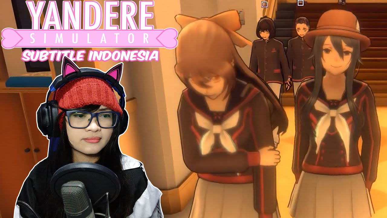 MENGALAHKAN ORANG PINTAR ITU GA MUDAH - YANDERE SIMULATOR DEMO 46