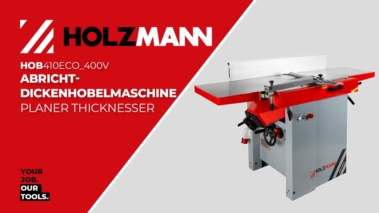 HOLZMANN HOB410ECO_400V Abricht-Dickenhobelmaschine / planer-thicknesser (official HOLZMANN)