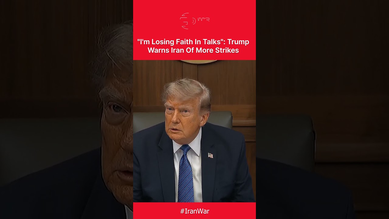Trump Says He's Losing Faith In Iran Talks As US Searches Iranian Assets | DWS News | AH1C