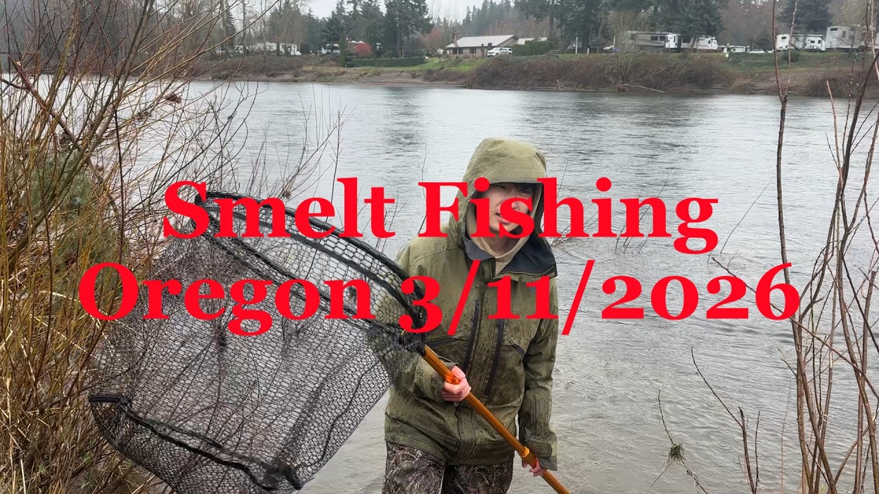 2026 Smelt Dipping Oregon | Wednesday 3/11/2026