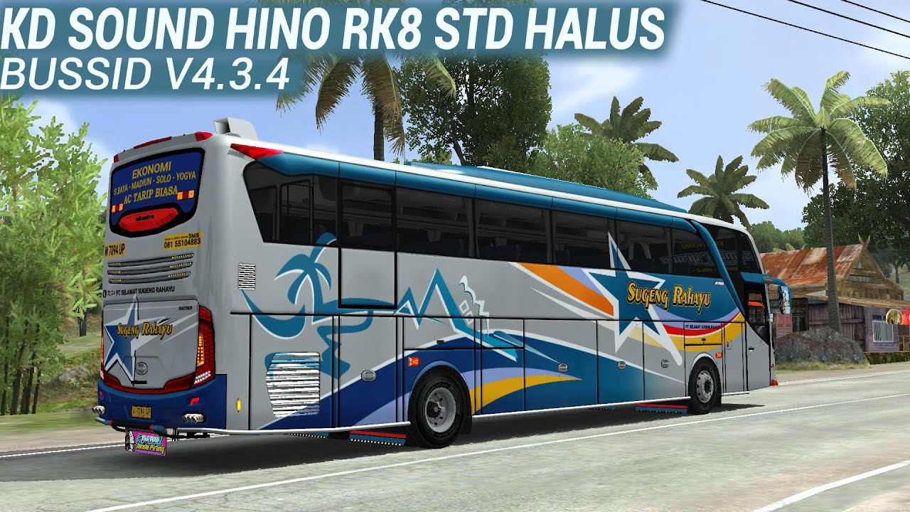 Share Kodename Sound HINO RK8 HALUS KREKET KREKET | BUSSID V4.3.4