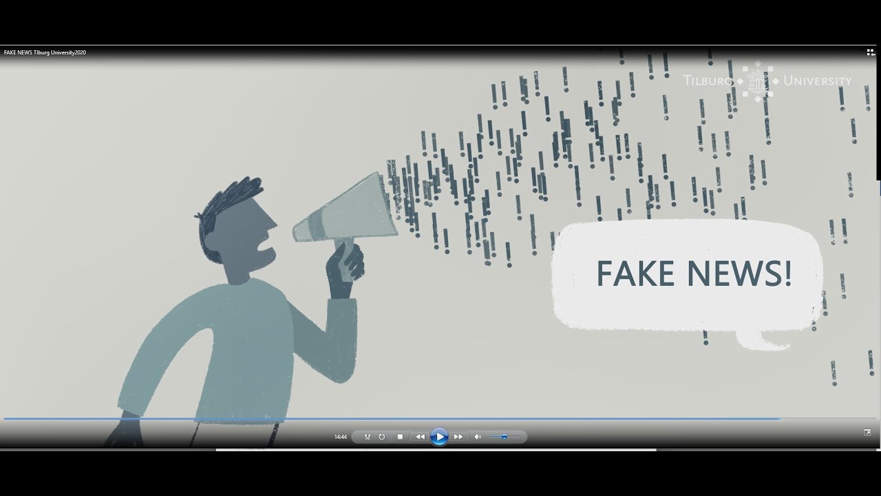 Kennisclip over Fake News voor vwo docenten Maatschappijleer en scholieren - Tilburg University