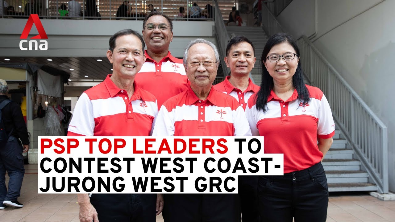 GE2025: PSP leaders Tan Cheng Bock, Leong Mun Wai, Hazel Poa to contest West Coast-Jurong West GRC
