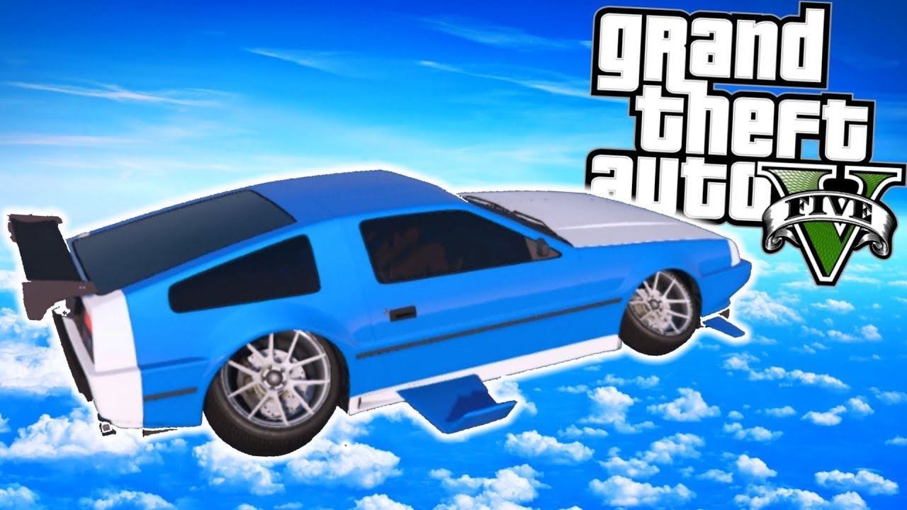VOZIM AUTO PO ZRAKU + JETPACK! ( GTA 5 Zezancija )