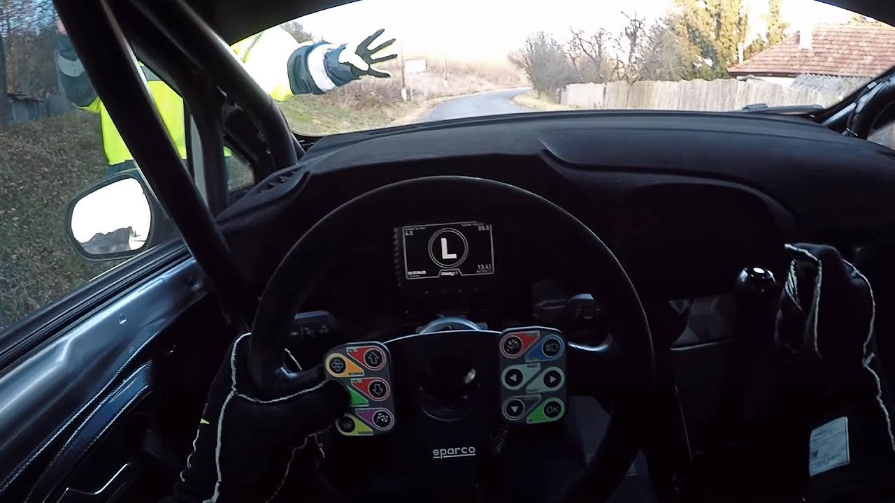 M-Sport Fiesta Rally3 Helmet Cam Hungary