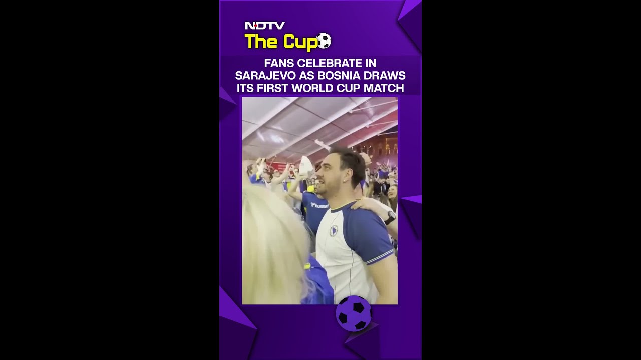 FIFA World Cup 2026 | Fans Celebrate In Sarjevo After Bosnia Draws Its First Game In The Cup