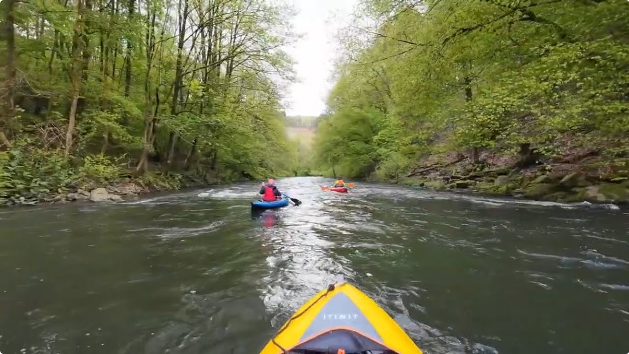 Paddeln auf der Wupper
