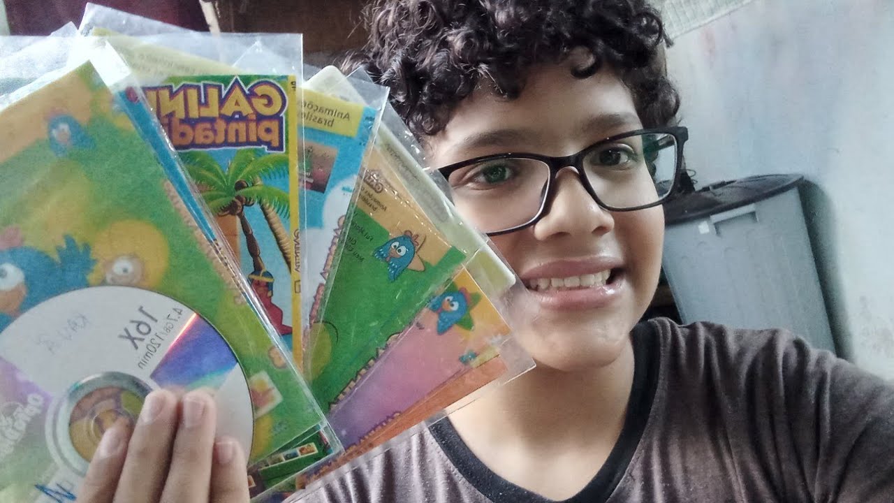 mostrando a minha coleção de dvds da galinha pintadinha mais detalhado e vai ter bônus hoje