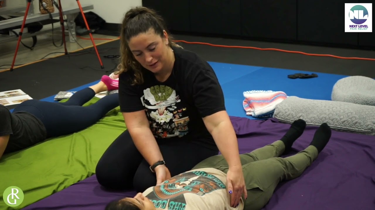 Abdominal Massage to Arm Work in Intro to Thai Massage with Kristen Lumsden Austin, Texas Training