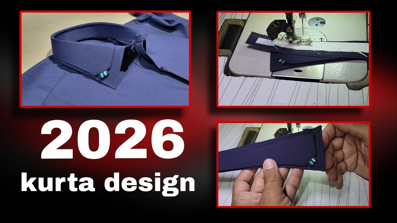 Double collar banane ka tarika | double collar lagane ka tarika