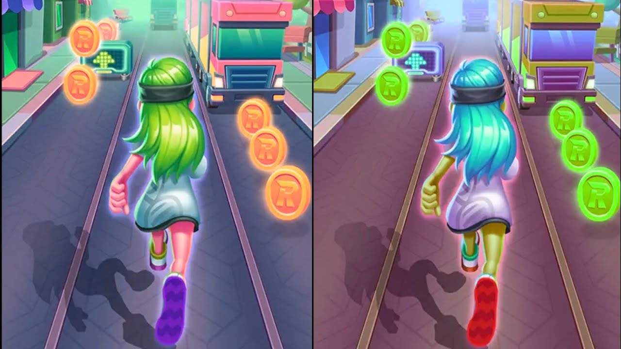 Street Rush Running Game : G.Leslie Characters Run | Android/iOS Gameplay HD