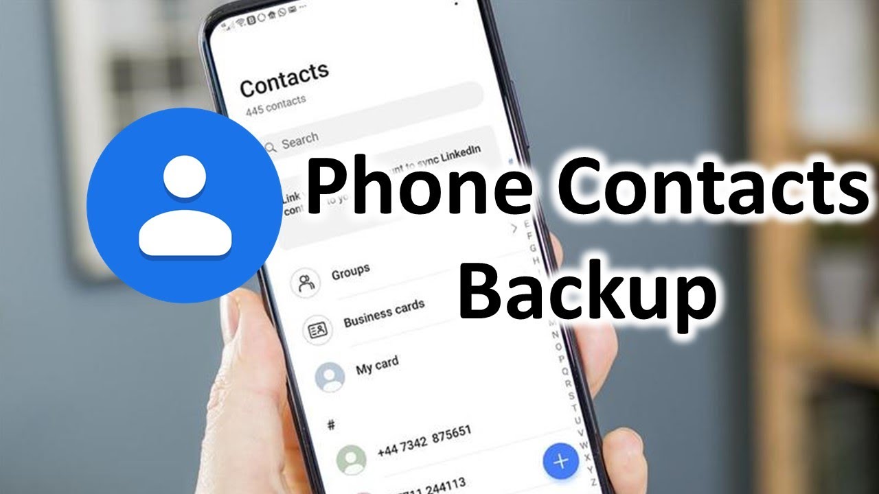 How to Backup and Restore Phone Contacts | Hindi 2022