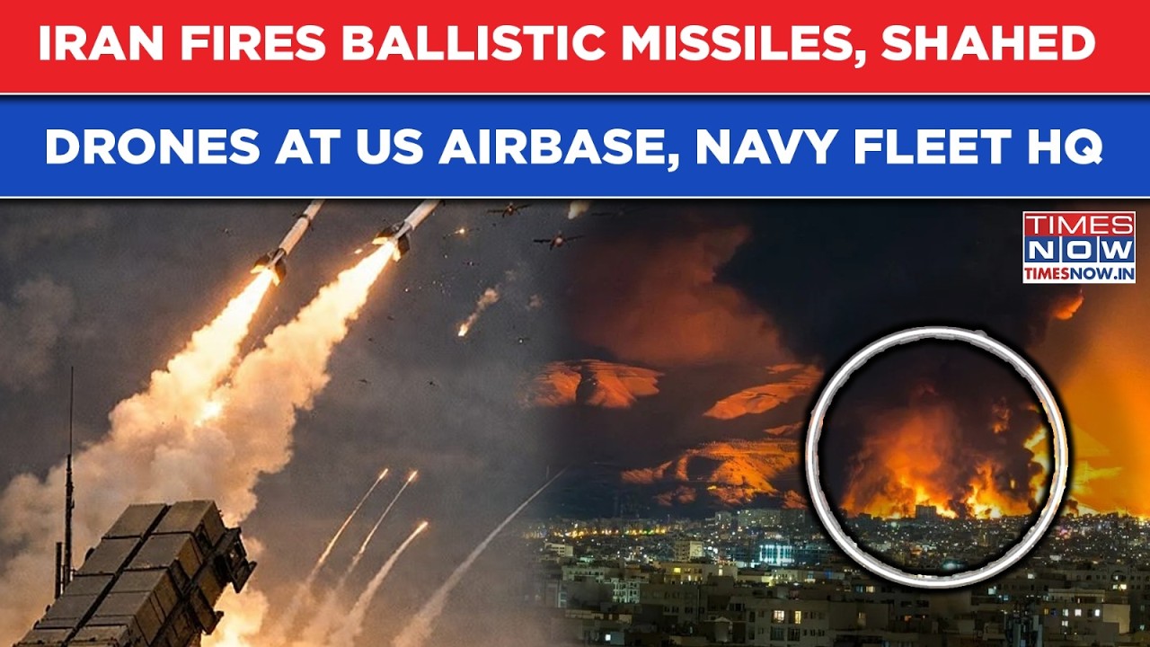 Iran Unleashed 10 Ballistic Missiles, Shahed Drones On US&rsquo; Kuwait Airbase, Fifth Fleet HQ In Bahrain