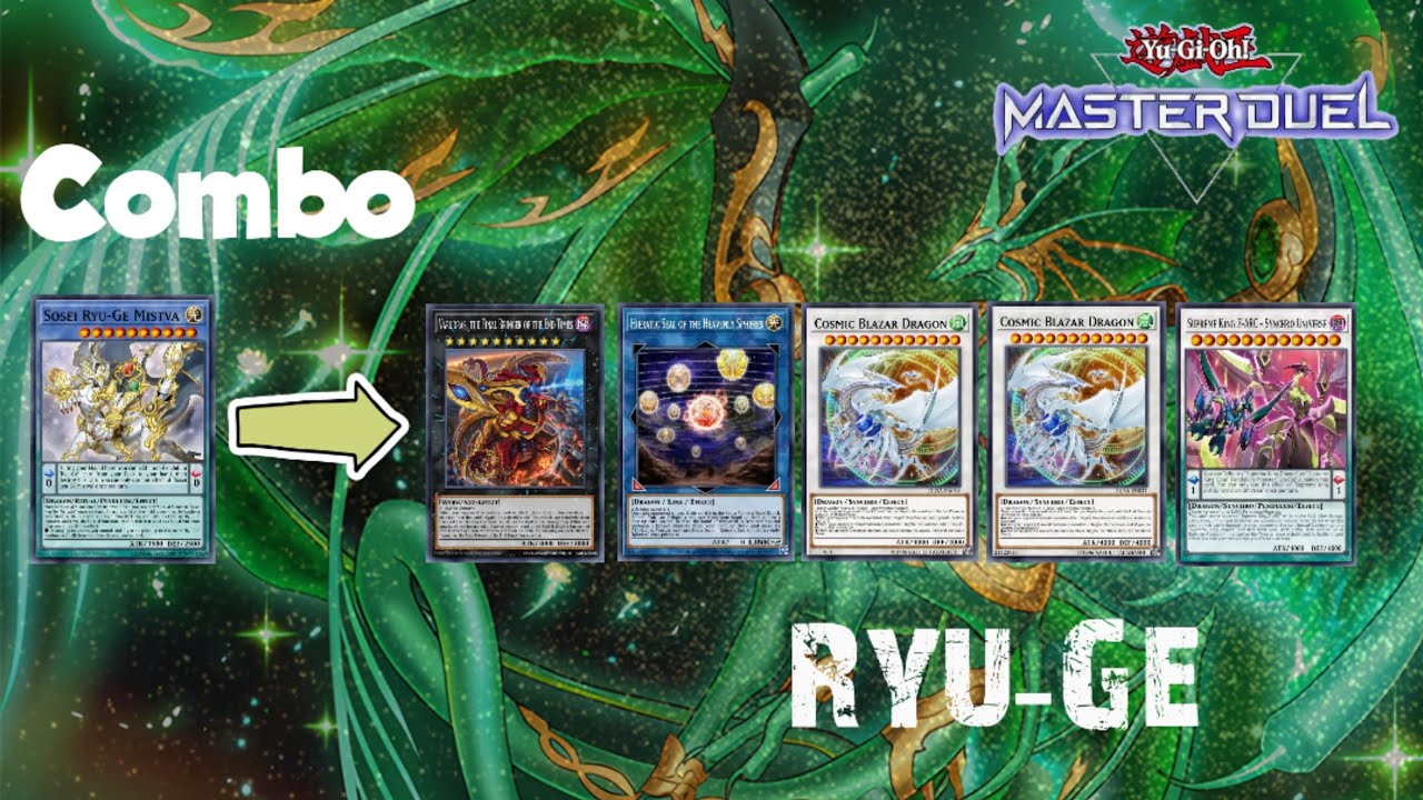 New Ryu-Ge Combo Yugioh Master Duel