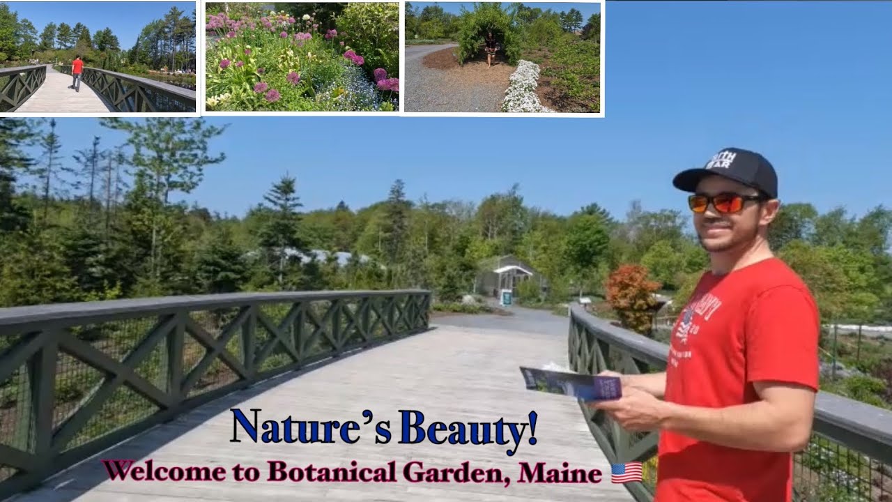 The JOURNEY at Botanical Garden, Maine USA.