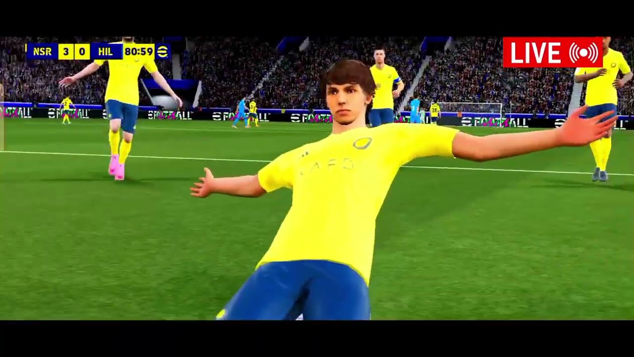 LIVE: Al Hilal vs Al Nassr | Saudi Pro League 2025-26 | Live Streaming eFootball Gameplay 
