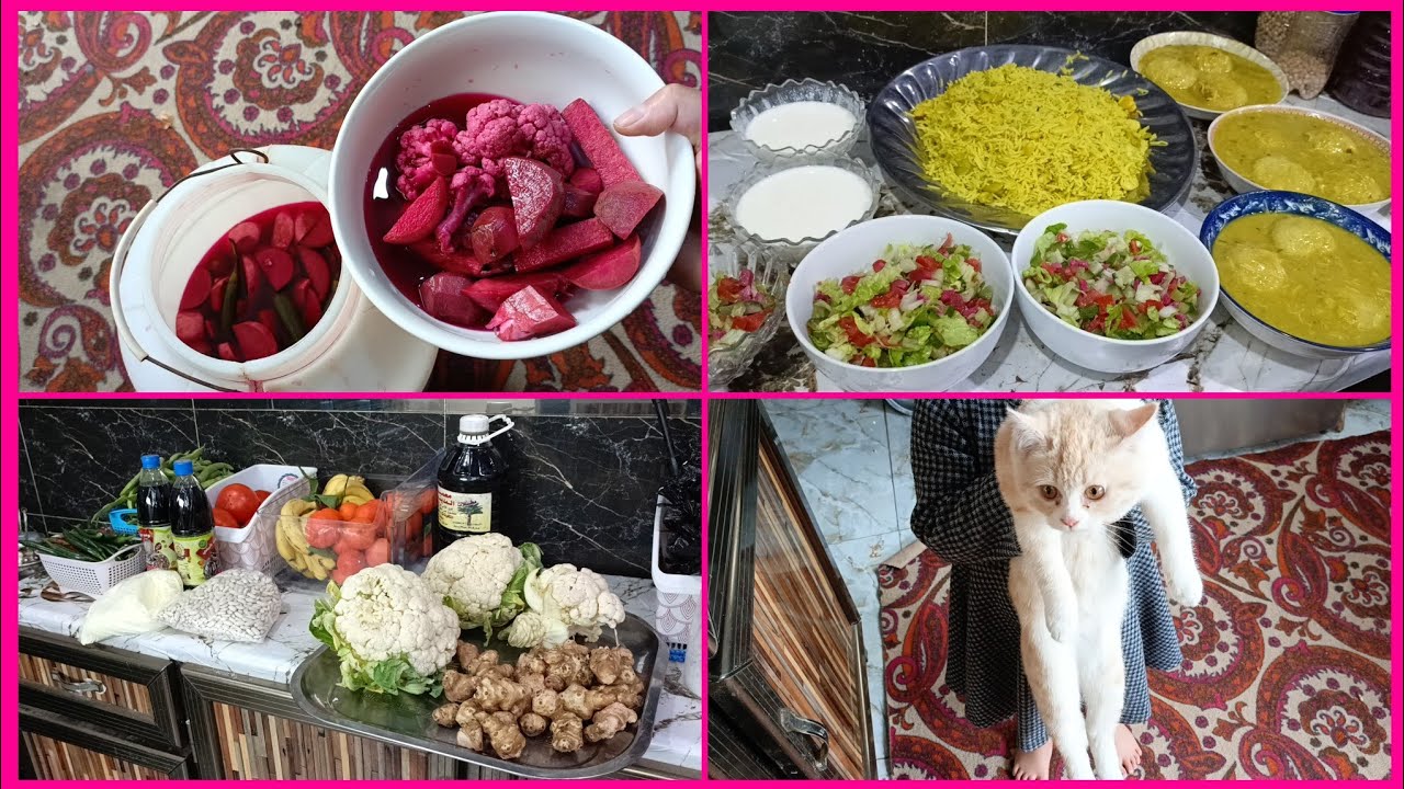 كبه سلگ ❤روتين يومي فطور تمن باقلاء🔪👑 واطيب طرشي 👩‍🍳😋#اكسبلور