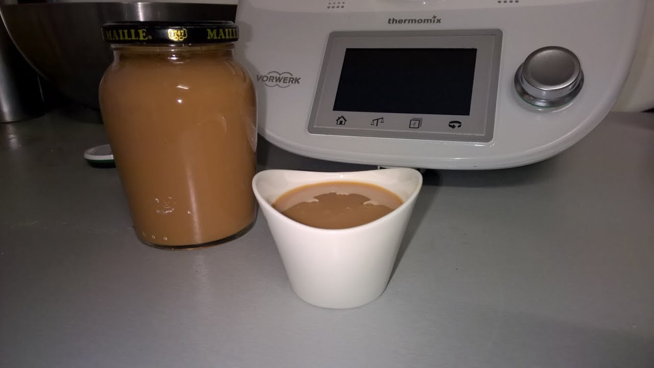 Recette confiture de lait Thermomix TM5