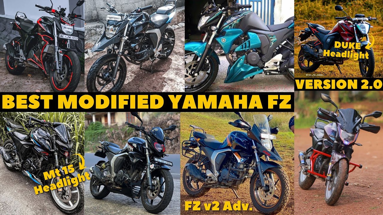 5 Best Modified Yamaha FZV2 ! Ritwiz Pandey