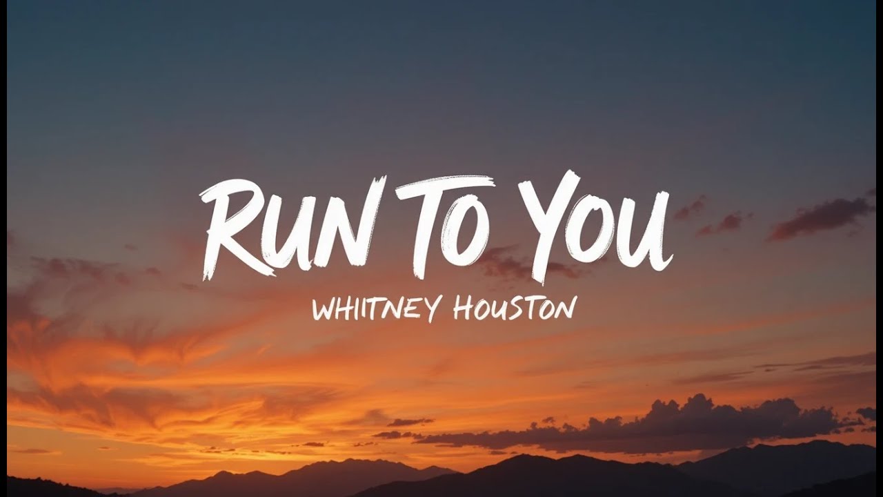 Whitney Houston - Run To You (Nightcore) 💔 Emotional Love Song | AMV Lyrics | USA Viral