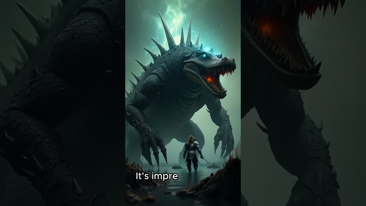 When alien DNA meets Earth's most savage predator... This isn't just a crocodile anymore.👽🐊