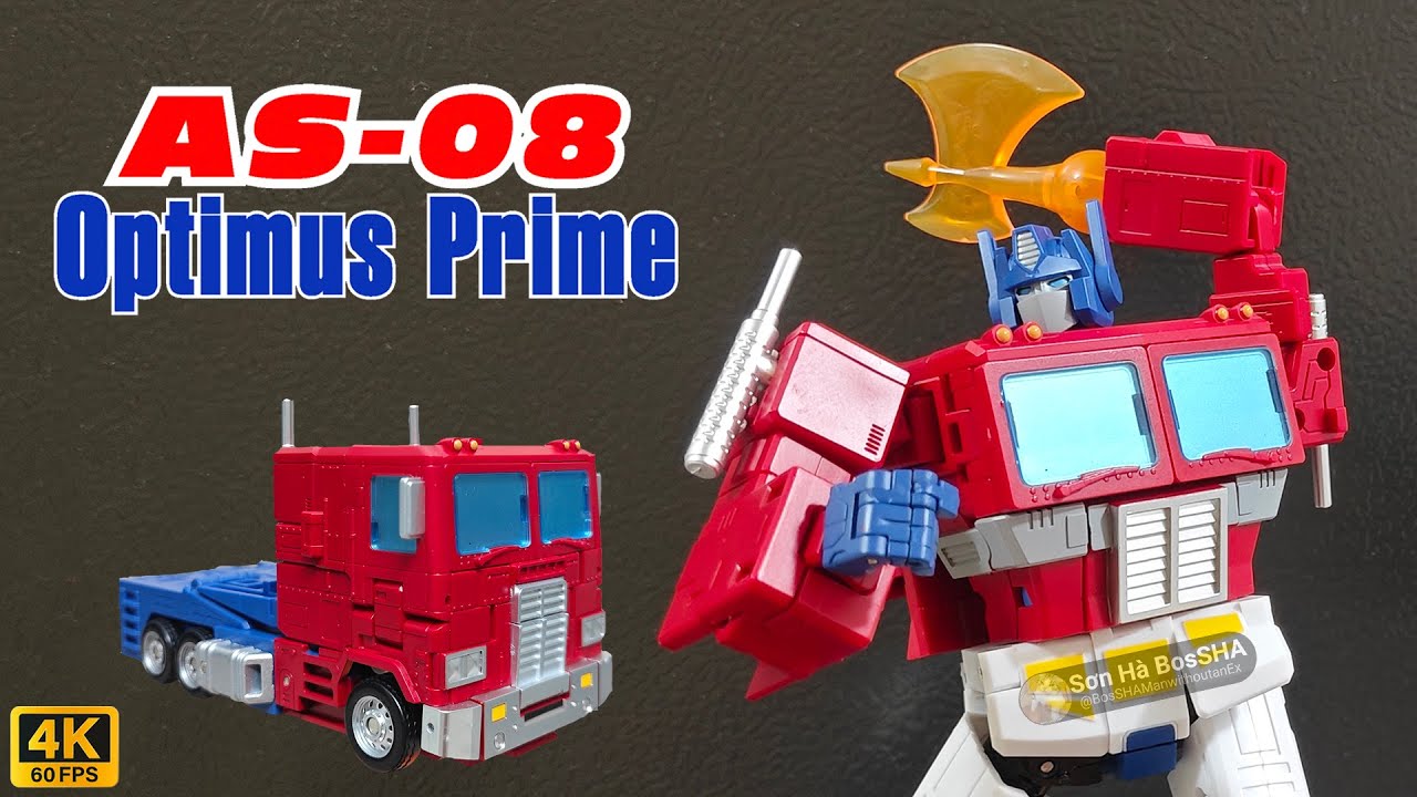 FULL AS08 Optimus Prime (G1) - Iron General Review – This is the best K.O SS86-31 so far?