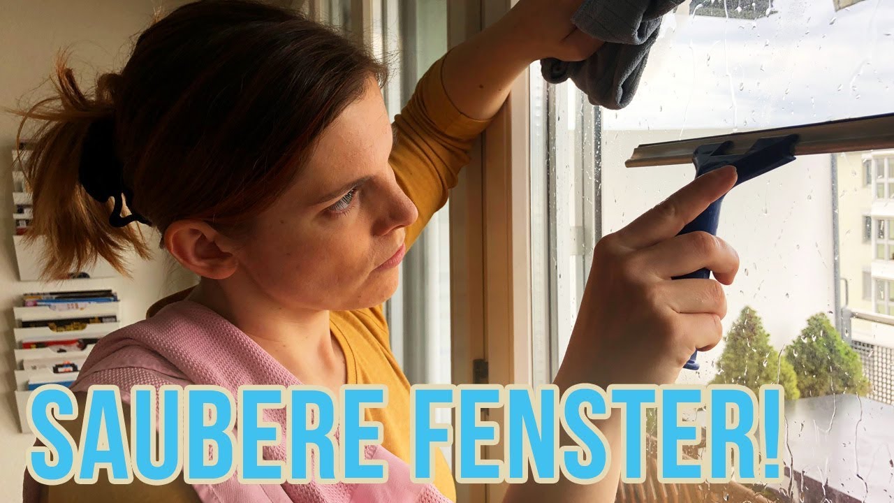 Fenster putzen leicht gemacht | Fenster richtig sauber machen