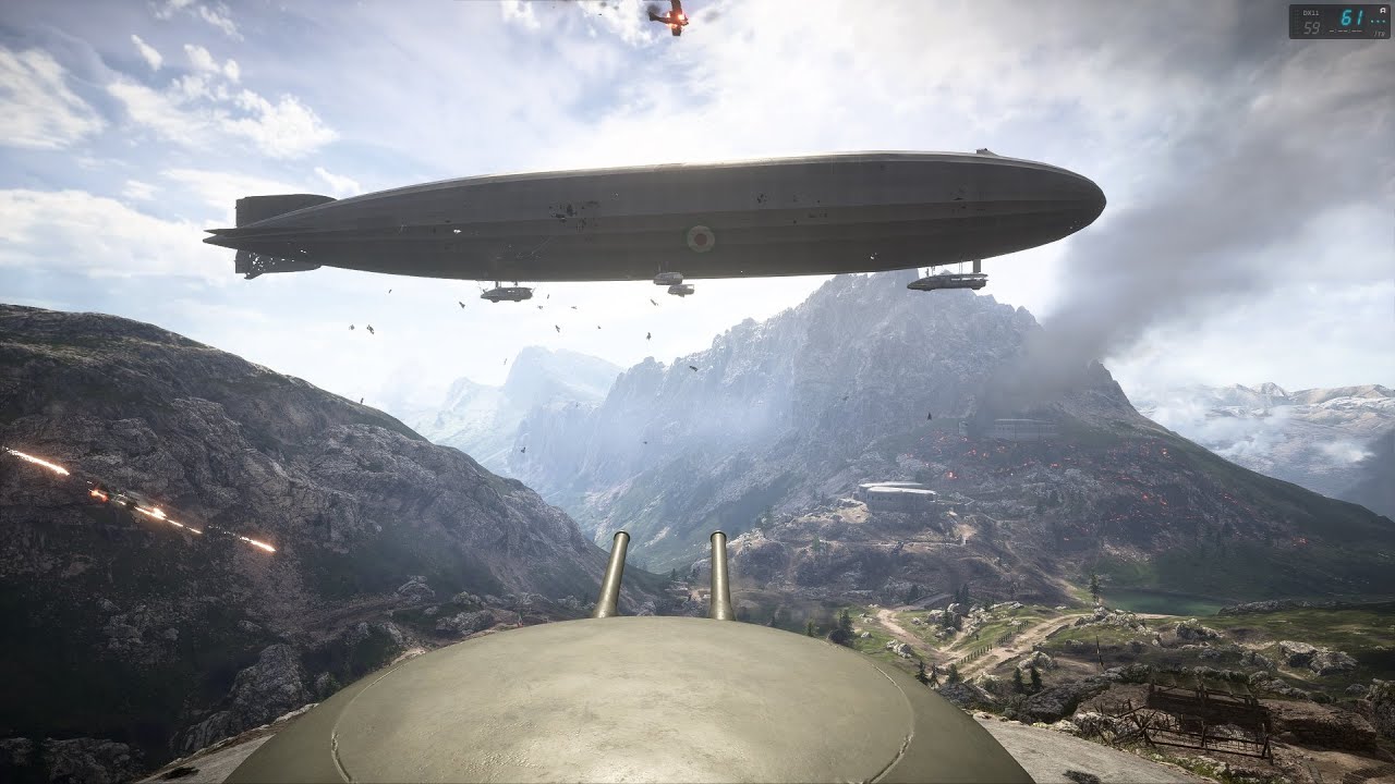 Battlefield 1 - The Battle of Monte Grappa Italian Offensive (No Hud immersion)