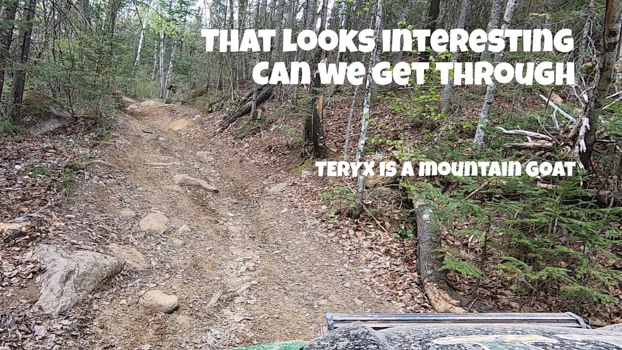 KAWASAKI TERYX. ROUGH TRAILS OHH NO