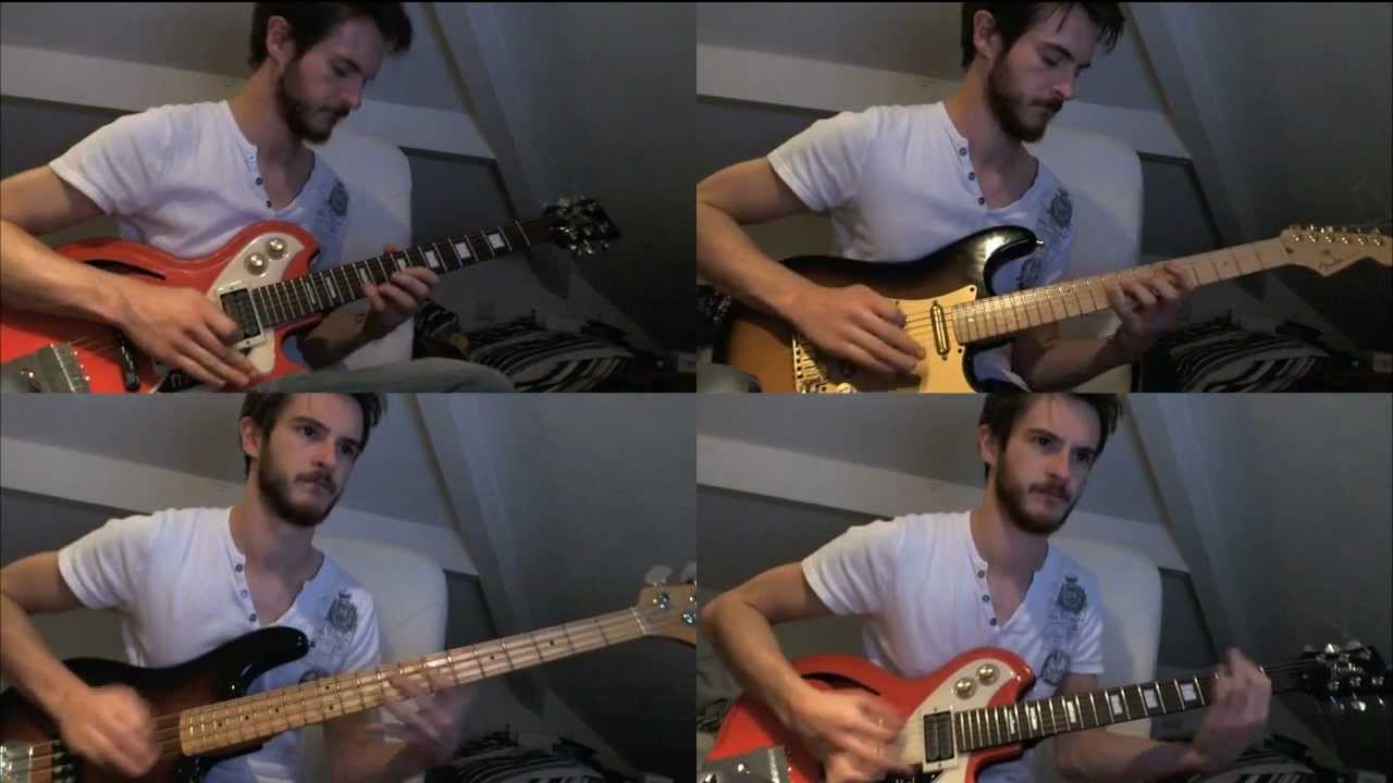 Ghostbusters Theme (Guitar & Bass Cover)