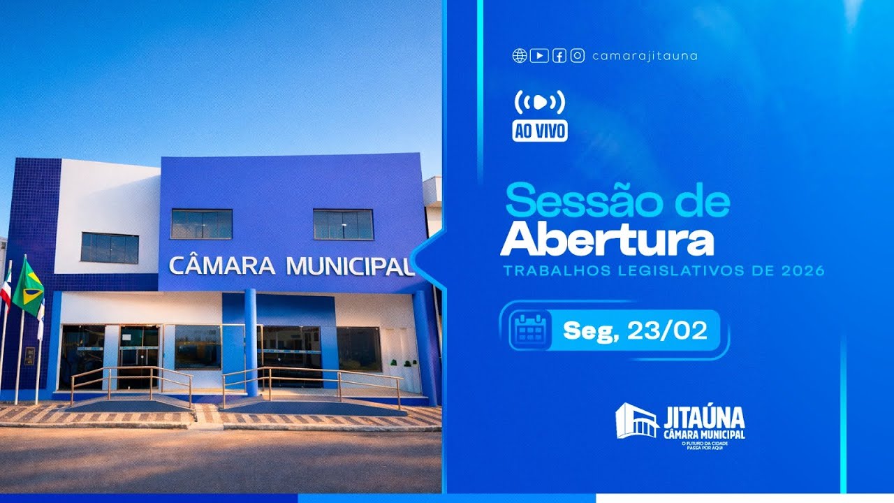 Sessão de Abertura dos trabalho legislativo de 2026
