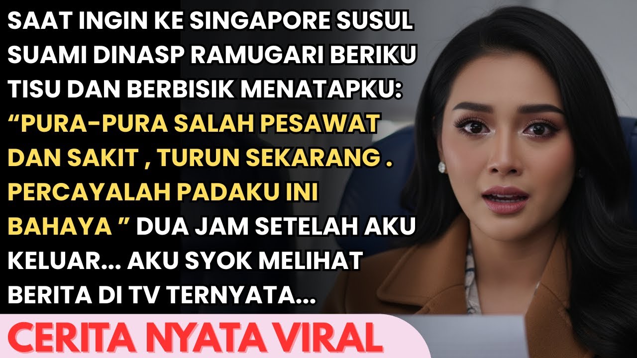 SAAT DIPESAWAT PRAMUGARI BERBISIK 