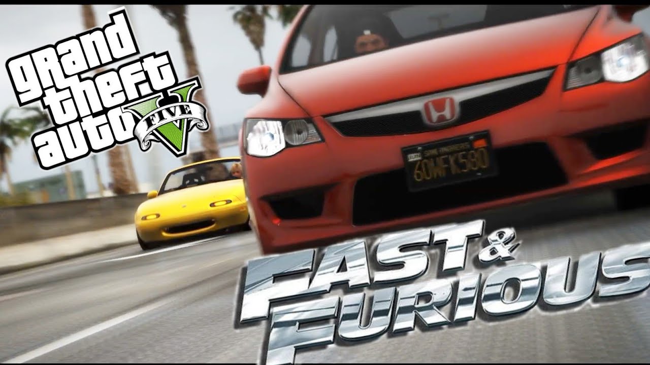 Fast and Furious | Street Race | GTA 5 Cinematic Movie