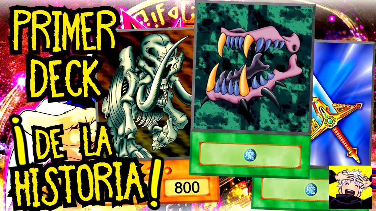 Primer DECK META de la HISTORIA de YUGIOH Duelo de Monstruos | Campeonato y Primeras CARTAS