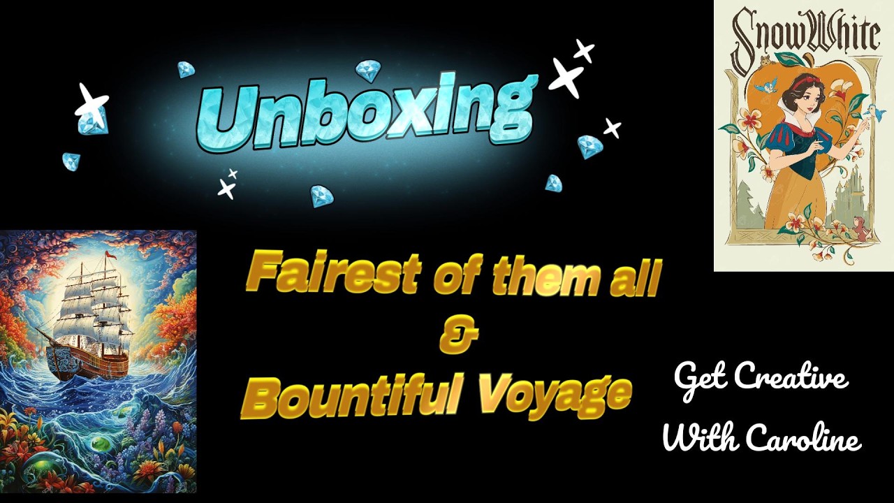 Diamond Art Club Unboxing  Fairest of them all & Bountiful ✨